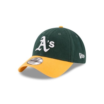Oakland Athletics Gorra | New Era MLB Core Classic 9twenty Adjustable Cap Mexico - Verdes